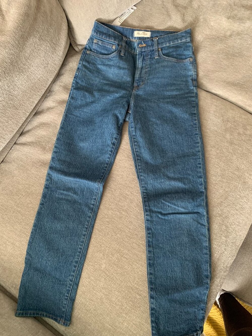 Madewell High-Rise The Perfect Vintage Jean Women's Size 26 Tapered Medium-Wash